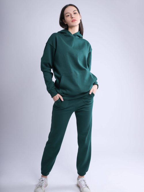 zelena zenska Komplet trenerka oversize