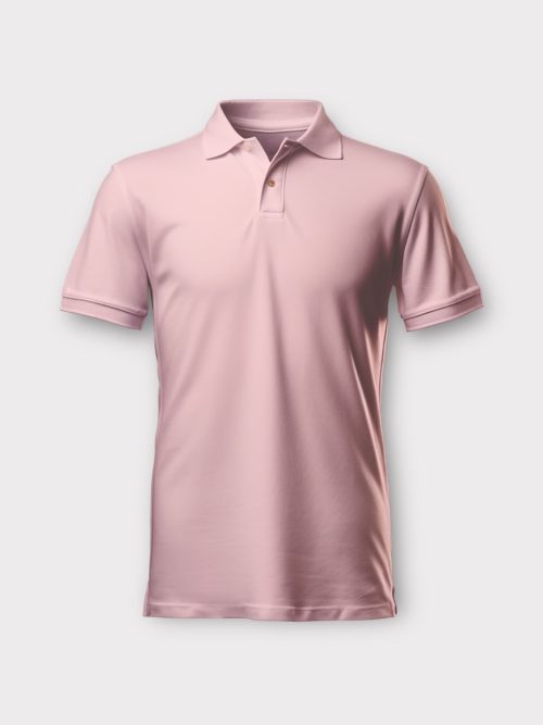 Roza polo majica