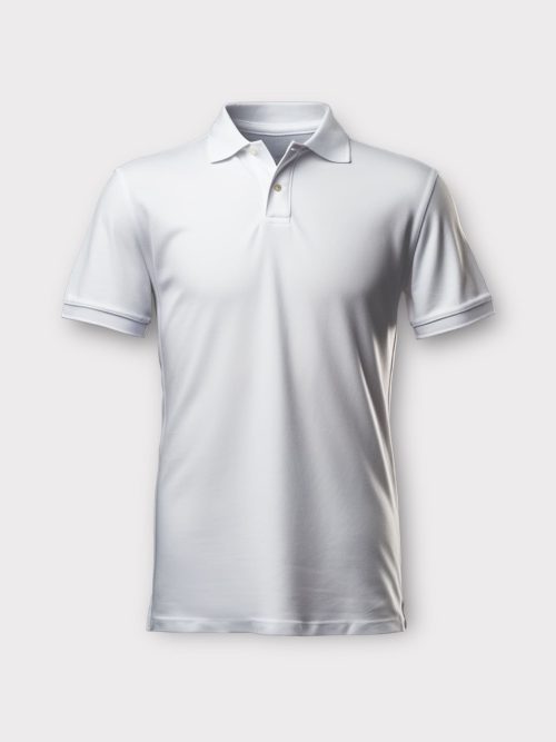 Bela polo majica