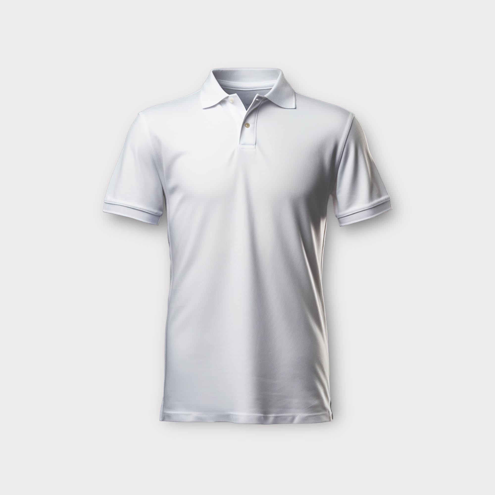 Bela polo majica